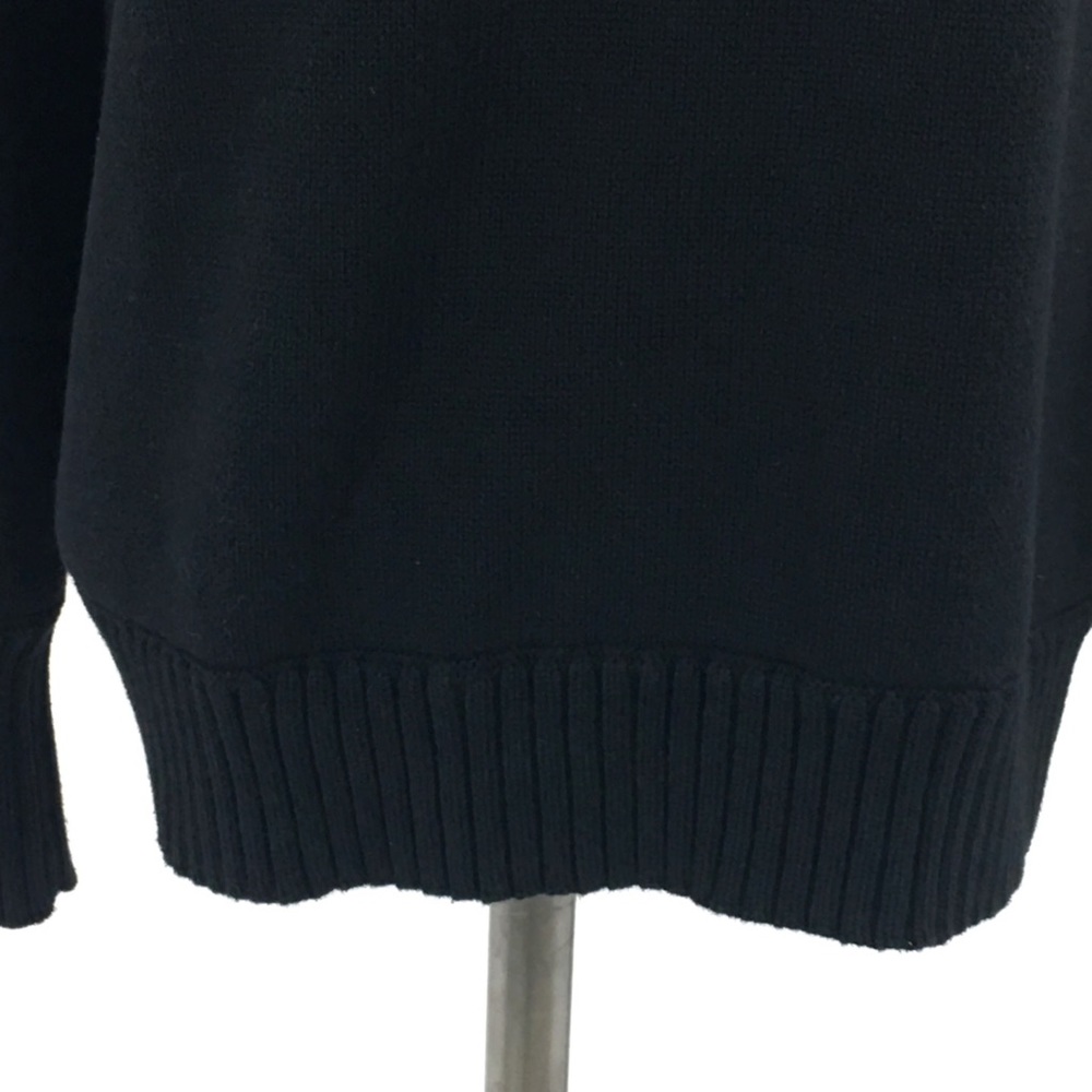 🚨Calvin Klein Womens Sweater XL Black Cable Knit - Picture 7 of 8